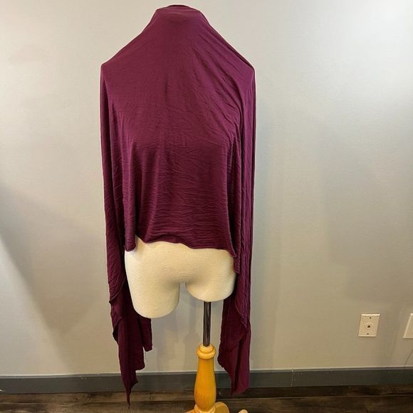 GAP Pink Purple Scarf with Stretch - Picture 2 of 4